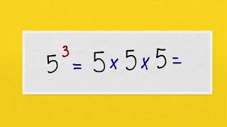 Potencias, sus términos y cómo se leen. Matemáticas de sexto de primaria