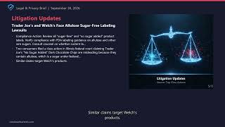 Legal & Privacy Brief - September 30, 2026