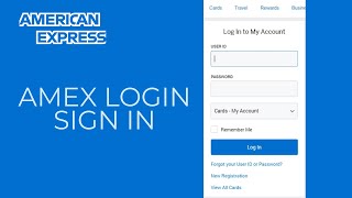 AMEX Login: American Express Login Sign In (Step by Step Tutorial)