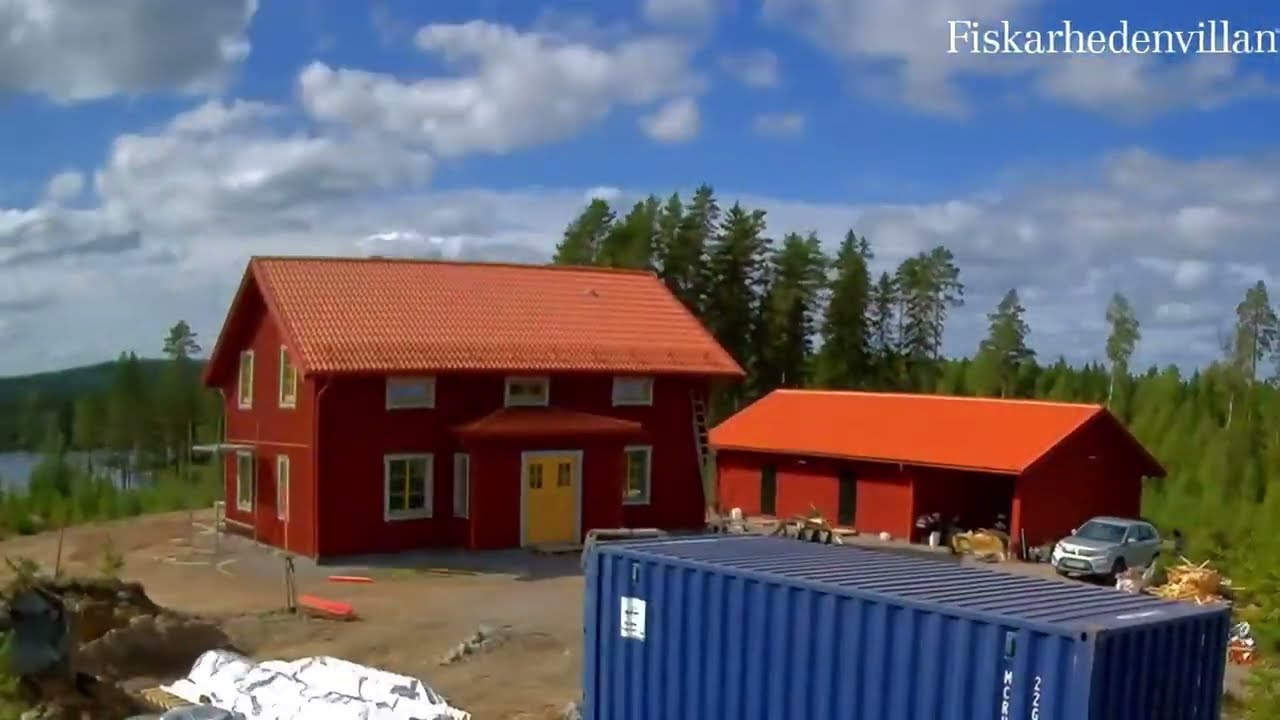 Följ bygget av en fin version av husmodellen Talltitan