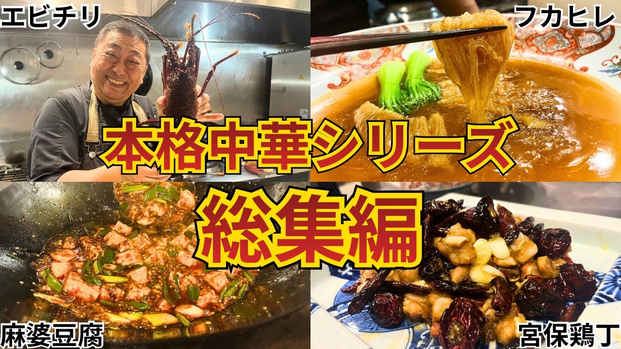 【総集編】本格中華シリーズ　厨房で魅せるプロの本気料理　【作業用】【勉強用】