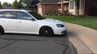 2005 Subaru Legacy GT wagon overview.