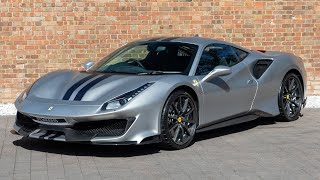 2019 Ferrari 488 Pista - Alluminio Opaco - Walkaround & Interior | Romans International