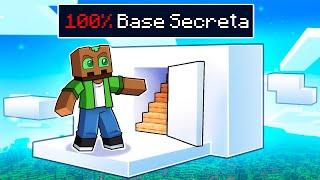 1000 FORMAS de CREAR BASES SECRETAS 100% en MINECRAFT!