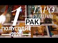 РАК 1 ПОЛУГОДИЕ 2020 ТАРО РЕЙТИНГ от Valerii Gant