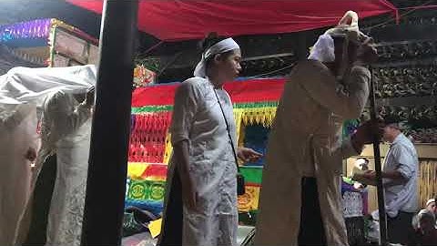 Đám Ma người Tày Hà Giang. Nghi thức Viền vong, một trong những nghi thức đầu tiên trong đám