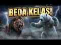 FATAL! Saat Raja Hutan Bertemu Monster Es 600 Kg (Singa vs Beruang Kutub)