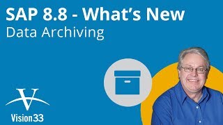 What's New - Data Archiving | SAP 8.8