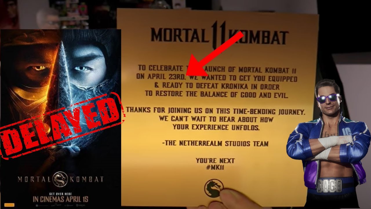 Why was the mortal kombat 2021 movie was delayed? - YouTube