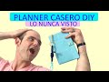 PLANNER CASERO🔥IDEAS🔥AGENDA ARTESANAL PERSONAL🔥TUTORIAL🔥EN CASA🔥DIY ORGANIZACION 2020 2021 A5 A6