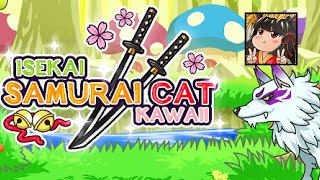 Isekai Samurai Cat Kawaii | GamePlay | Android & IOS screenshot 2