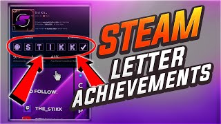 STEAM CUSTOM LETTER ACHIEVEMENT 5 MINS - stikoCS