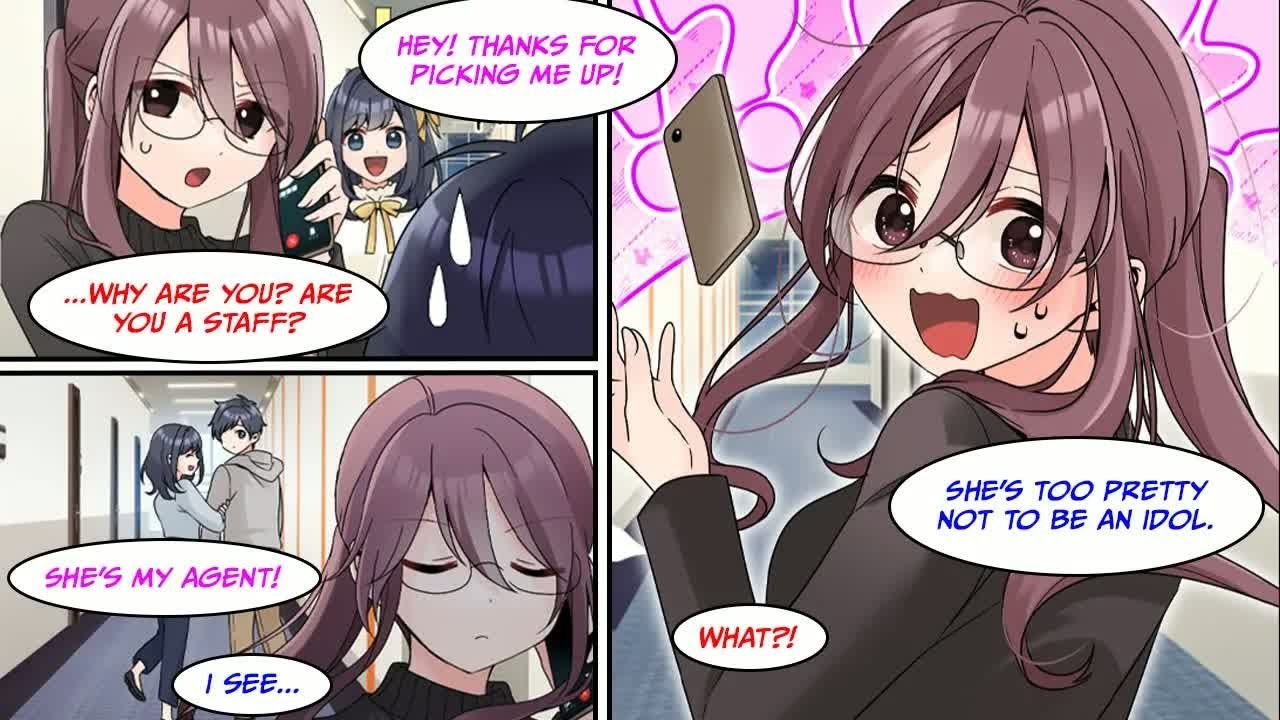 [Manga Dub] I went to pick up my sister, who's an idol, and ran into a scary woman who glared at me