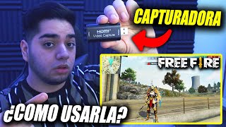 COMO GRABAR PANTALLA DE FREE FIRE CON CAPTURADORA  *PROBLEMAS Y SOLUCIONES*