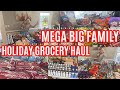 NEW LARGE FAMILY GROCERY HAUL THANKSGIVING 🦃 Make-Ahead Holiday Meals and TONS of CHRISTMAS COOKIES!