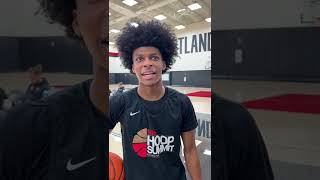 London Johnson 2022 Nike Hoop Summit Interview