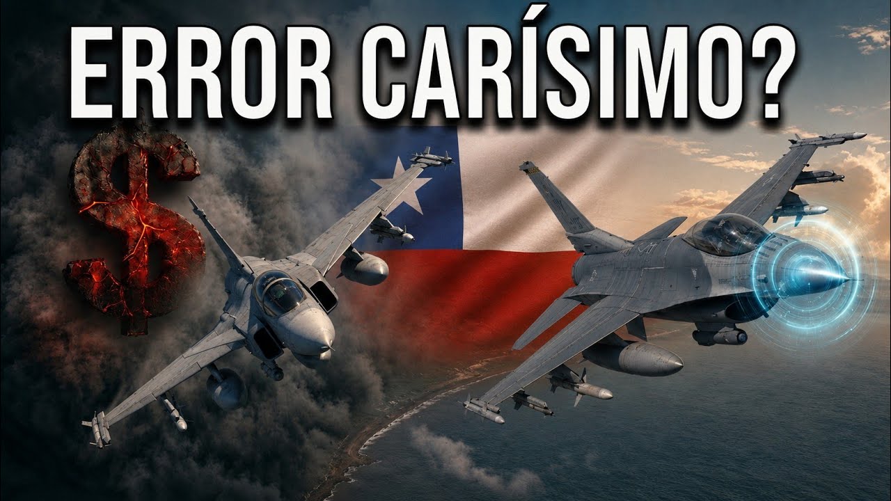 ¿Por qué Chile RECHAZÓ el Gripen y eligió el F-16?