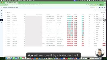 How to Customize columns in the Candidates Table