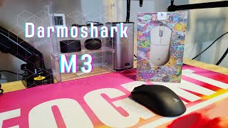 Darmoshark M3 gaming mouse สาย Ultralight ราคาประหยัด