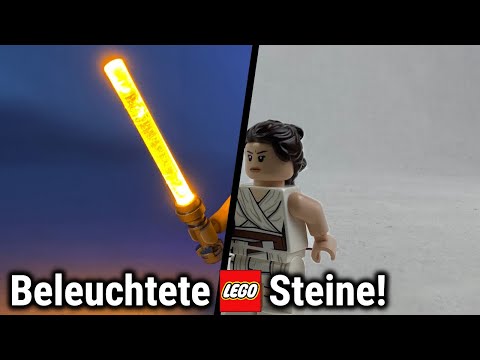 Epische beleuchtete LEGO Lichtschwerter & Blaster?! | Review!