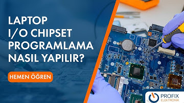 Laptop I/O Chipset Programlama Nasıl Yapılır?