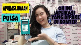 APLIKASI PENGISIAN PULSA DAN KUOTA YANG DI PAKE DI KONTER KONTER