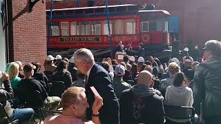 Trolley car back to Trolley Square Oct. 15, 2018.