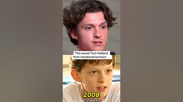 Tom Holland says you don’t need to relive trauma to deliver a powerful performance 💭🎬