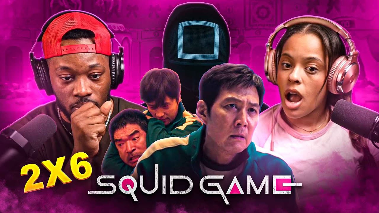 SQUID GAME 2X6 REACTION "O X" (오징어 게임) THIS IS CRAZY!!!