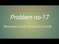 mixed ckt problem no -17|solution of resonance duet admission guide |Sojib's EEE School