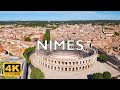 Nimes france   4k drone footage