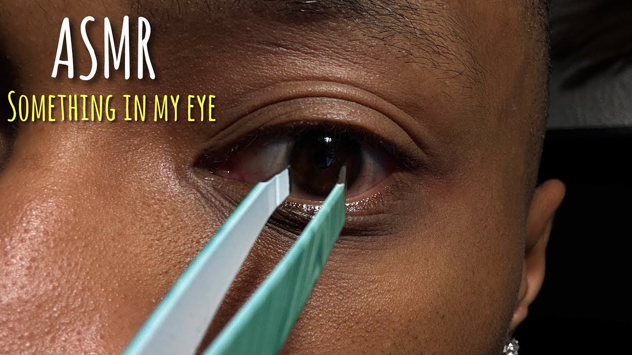 ASMR There's Something In Your Eye 👁 Roles REVERSED 🔄 | Personal attention, Camera Touching