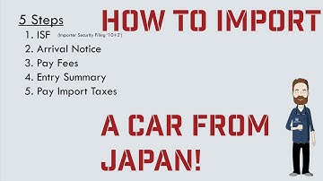 Importing a car from japan with eezyimport.com