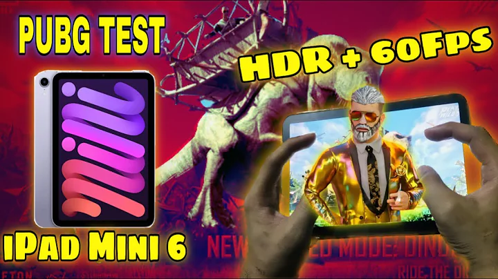 IPad Mini 6 PUBG FPS Test 2023 🥶| IPad mini 6 BGMI FPS Test | StarLink Gaming