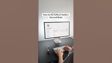 For those looking to build a second brain #productivity #secondbrain #productivityhacks