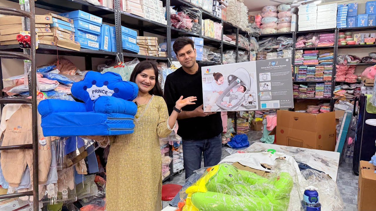 10,000 लगाओ 20,000 कमाओ | new born baby all products | baby items wholesale market Sadar Bazar.