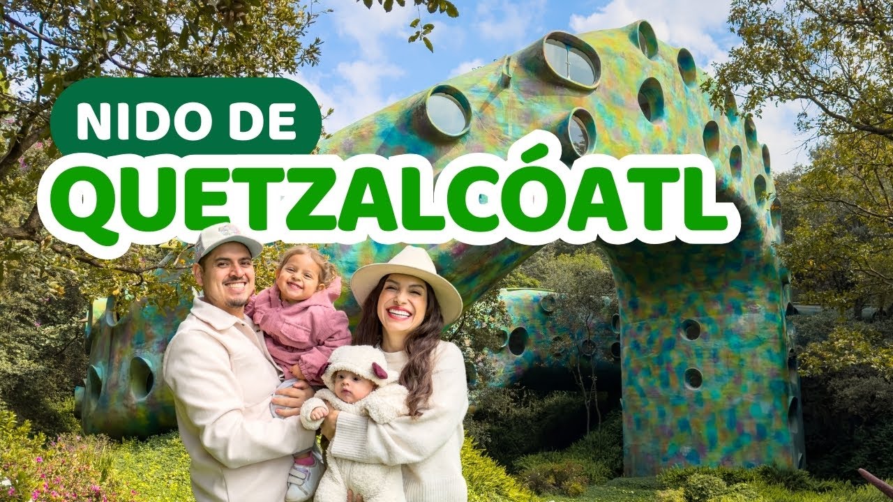 El Airbnb más surreal de México 🐍 Nido de Quetzalcóatl  - RECORRIDO COMPLETO