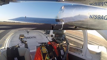 Fast Taxi of Alex Russell/s Preying Mantis RV-7 8.16.2019