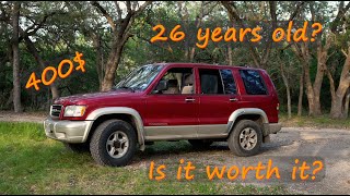 My 4wd 1999 Isuzu Trooper Fishing And Camping Project Truck
