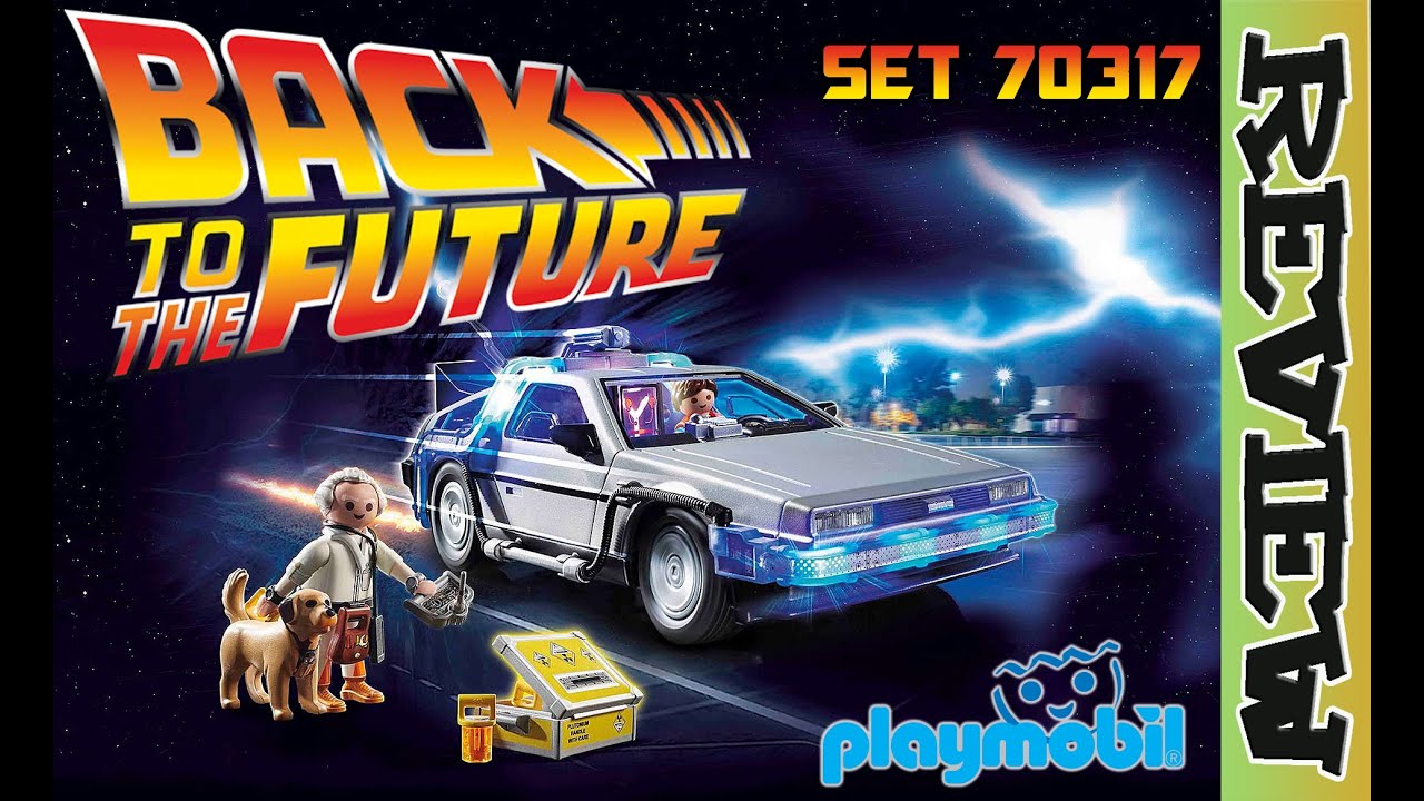 Playmobil Back to the Future SET 70317 DER DELOREAN 
