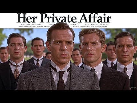 Her Private Affair. A romantic blackmail mystery. in English still
