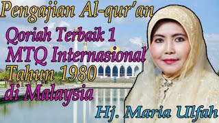 Hj. Maria Ulfah from Indonesia (International Qoriah)