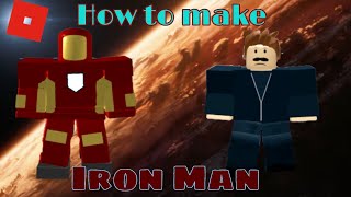 Roblox Iron Man Endgame Roblox Free Boy Face - making iron man avengers endgame in roblox youtube