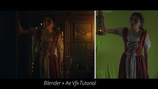 DARK WOOD | Part 03 CANDLE(TEASER) -  | BLENDER AND AFTER EFFECT  VFX SERIES