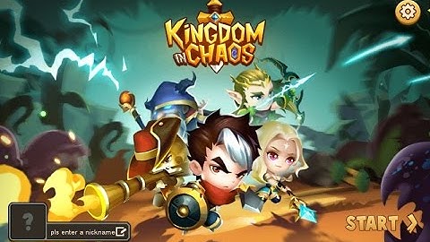 Kingdom in Chaos android game first look gameplay español
