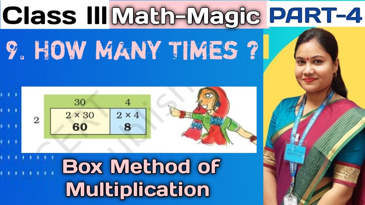 How Many Times Class 3 Maths Chapter 9 Part 4 Class 3 Maths Box