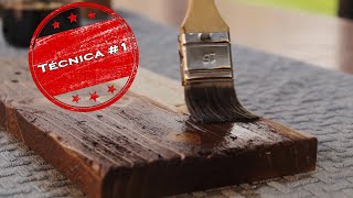 ▶️ Cómo Envejecer Madera (Técnica de Bricolaje #1) 💡 Wood Ageing