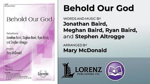 Behold Our God (SATB) - Jonathan Baird, Meghan Bai...