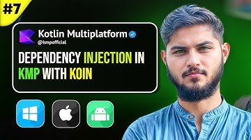 Dependency Injection in KMP Kotlin Multiplatform Course in Hindi - Android Studio Tutorial 2025