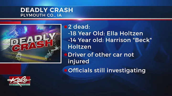 Two Sioux City teens killed in crash Tuesday